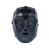 A black decorative mask, featuring a festive design, is ideal for cosplay parties, gala events, and decorative purposes.